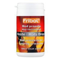 Fribol hoste/hals drops m. propolis 60g