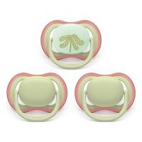 Philips Avent Sut Ultra Air Day & Night 6-18 m - turkis, grøn - 3 stk.