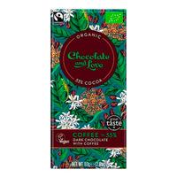 Chocolate and Love Mørk Chokolade Kaffe 55% Ø - 80 g.