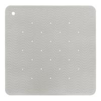 Hevea Bath Mat Wave Square - Granite - 1 stk.