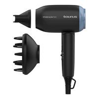 TAURUS Hårtørrer 1400W Studio Glow 1500 Foldbar Sort - 1 stk.